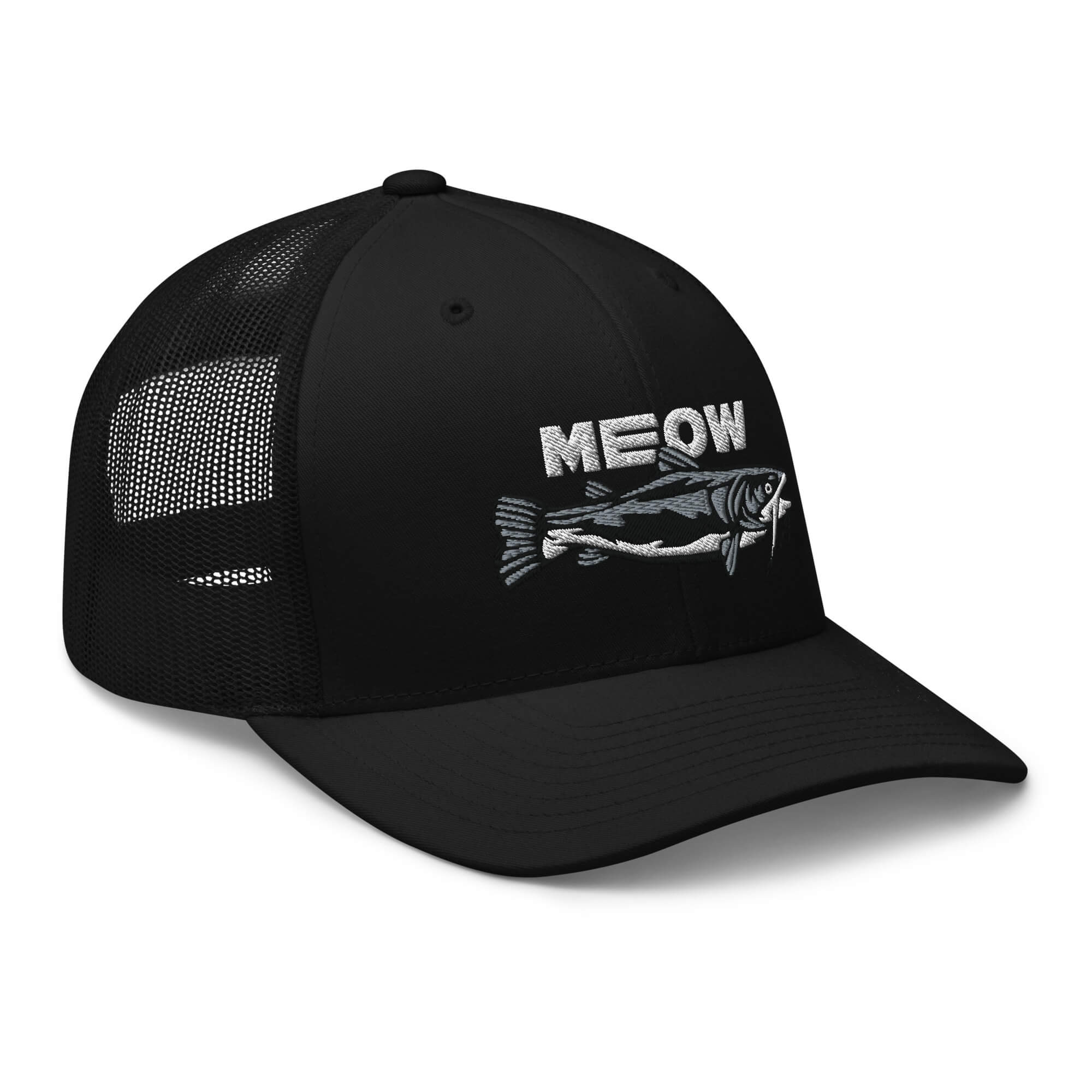 Humor Catfish Trucker Cap