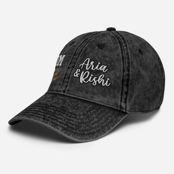 Aria and Rishi Vintage Cotton Twill Cap